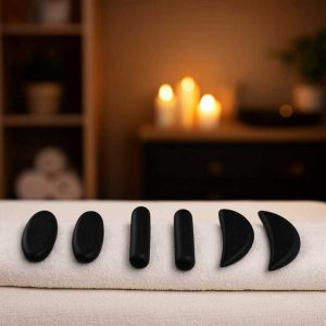 سنگ ماساژ 6 عددی مخصوص شیاتسو رفلکسولوژی