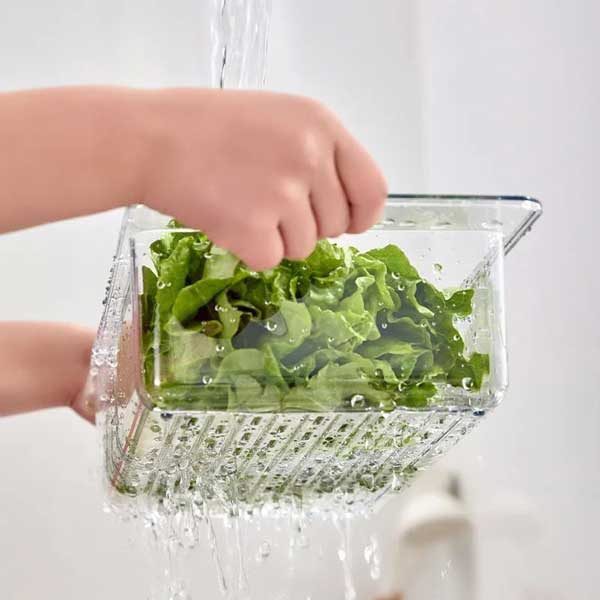 سبد-سینک-ظرفشویی-کریستالی-مرسه-1 سبد آبکش سینک کریستال مرسه