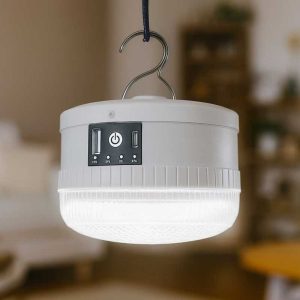چراغ شارژی آویز دار 80 وات با امکان پاور بانک