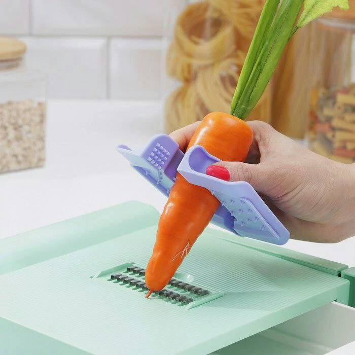 رنده 6 تیکه مندولین دسته دار 3 رنده 6 تیکه مندولین دسته دار